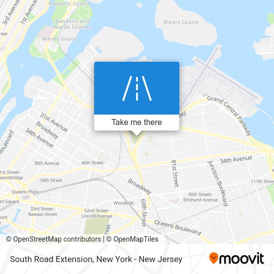 Mapa de South Road Extension