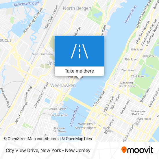 Mapa de City View Drive