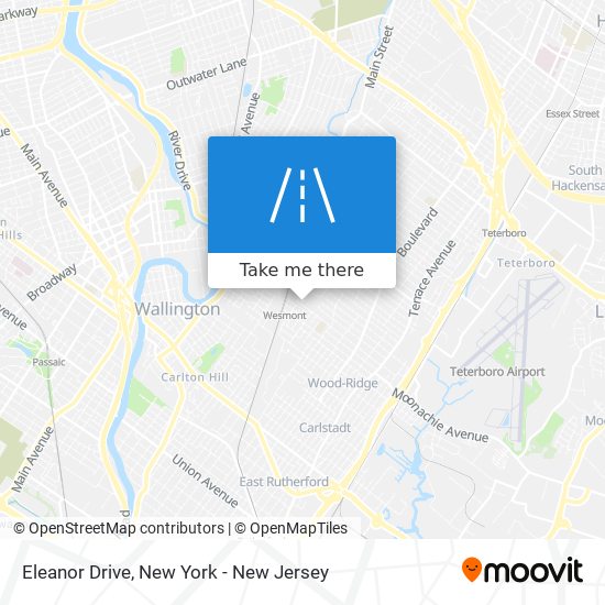 Mapa de Eleanor Drive