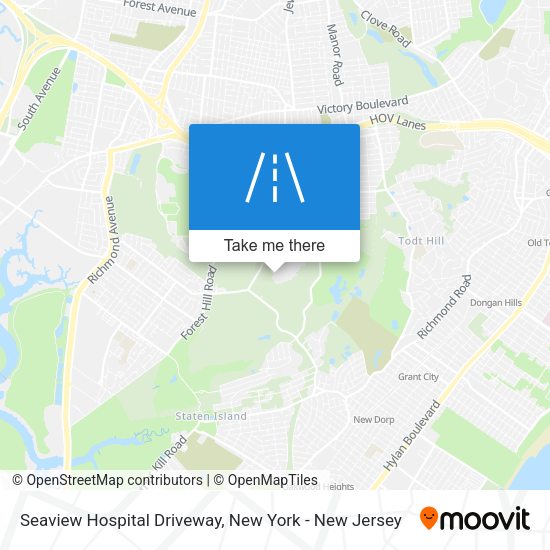 Mapa de Seaview Hospital Driveway
