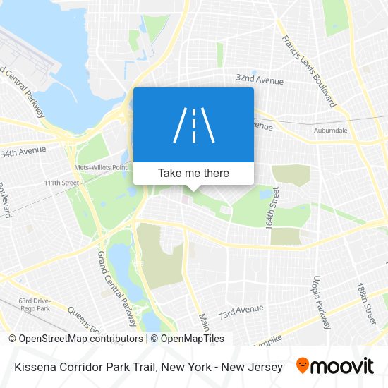 Kissena Corridor Park Trail map