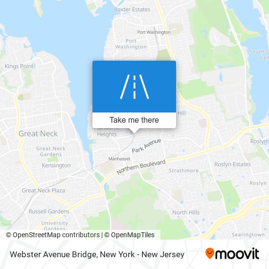 Mapa de Webster Avenue Bridge