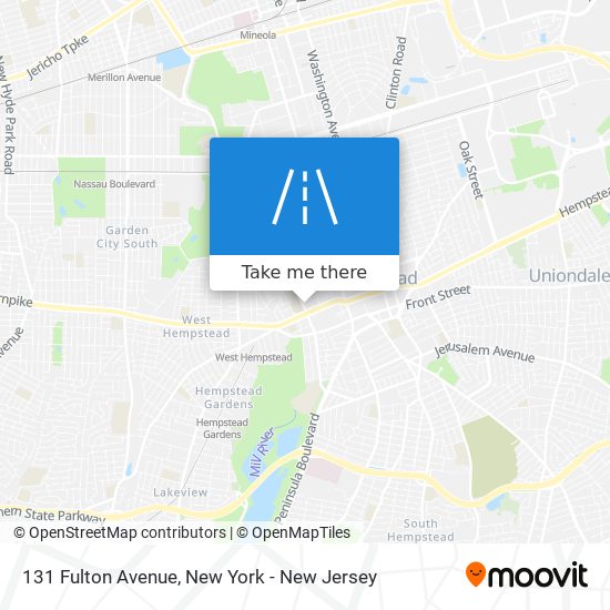 131 Fulton Avenue map
