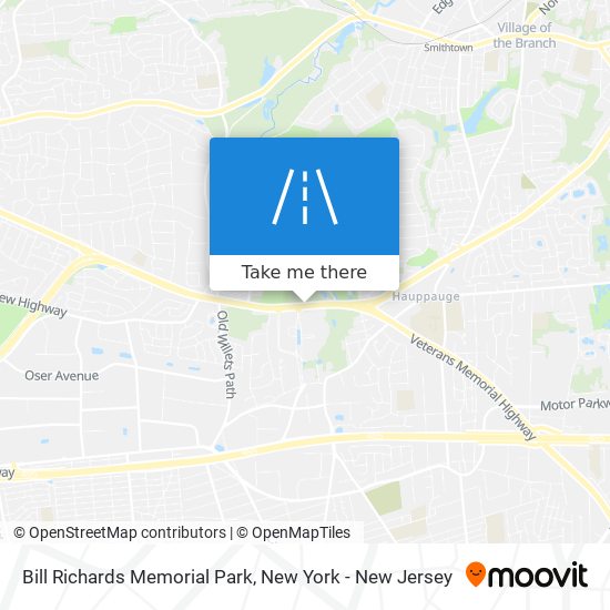 Bill Richards Memorial Park map