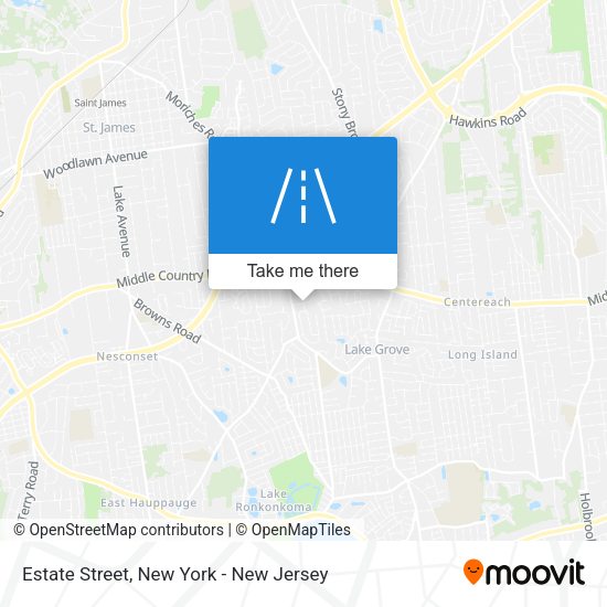 Mapa de Estate Street