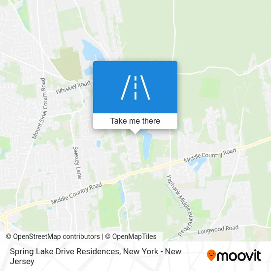 Spring Lake Drive Residences map