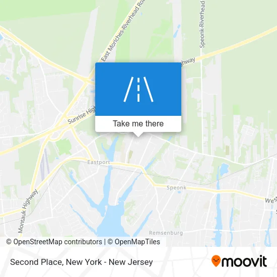 Second Place map