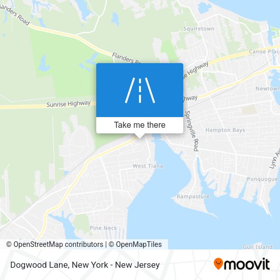 Mapa de Dogwood Lane