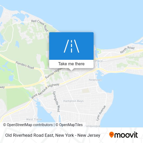 Mapa de Old Riverhead Road East