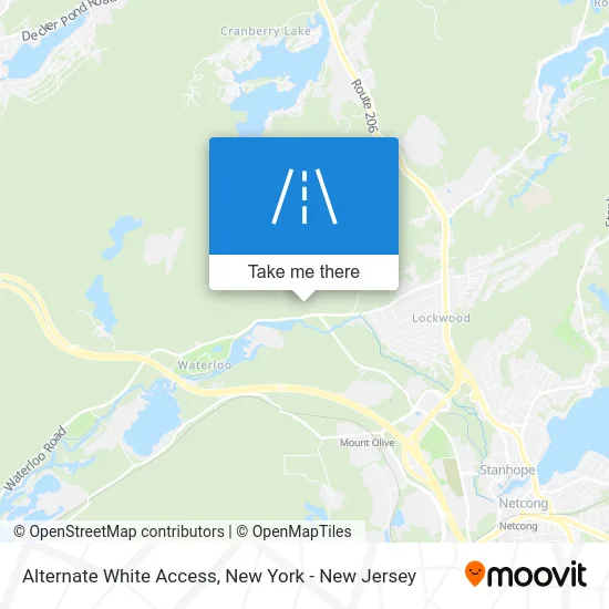 Alternate White Access map