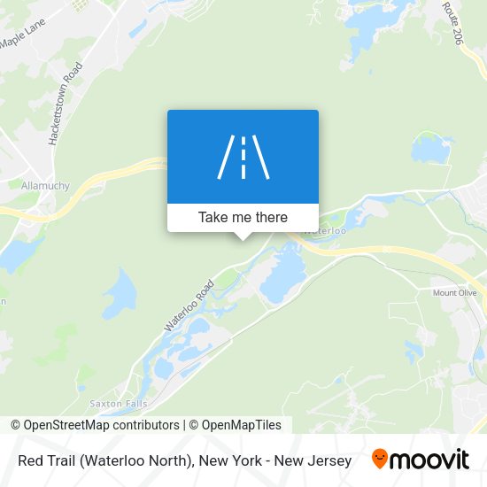 Red Trail (Waterloo North) map