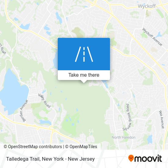 Mapa de Talledega Trail