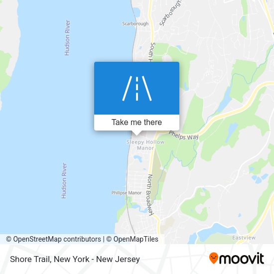 Mapa de Shore Trail