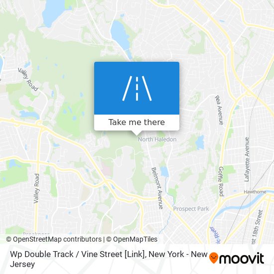 Mapa de Wp Double Track / Vine Street [Link]