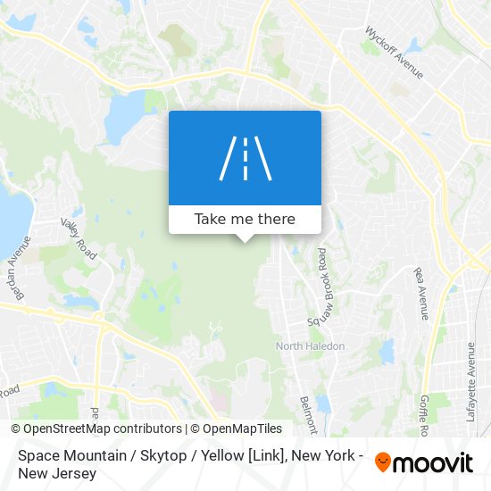 Mapa de Space Mountain / Skytop / Yellow [Link]