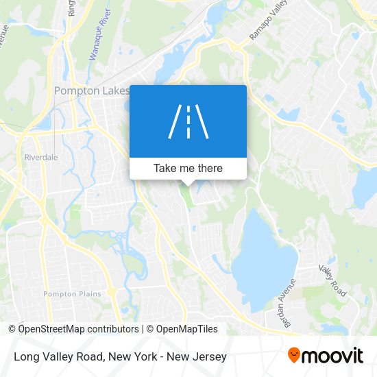 Mapa de Long Valley Road