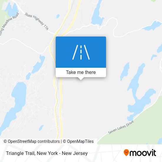Mapa de Triangle Trail