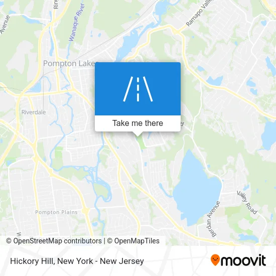 Hickory Hill map