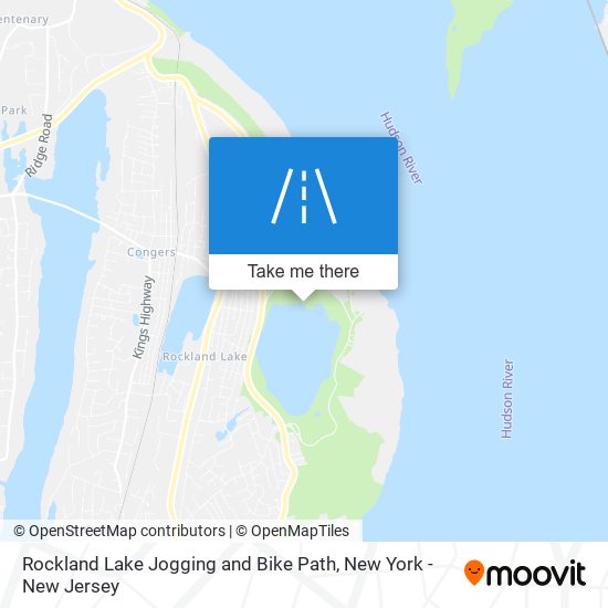 Mapa de Rockland Lake Jogging and Bike Path