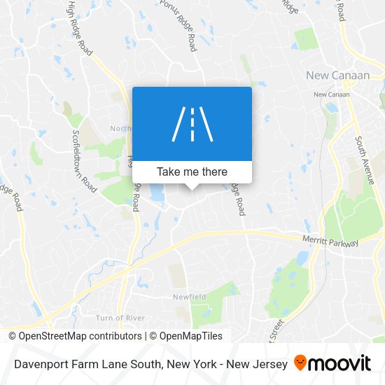 Davenport Farm Lane South map