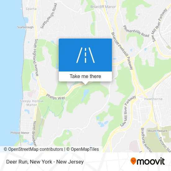 Deer Run map