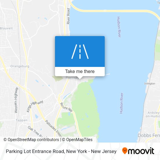 Mapa de Parking Lot Entrance Road