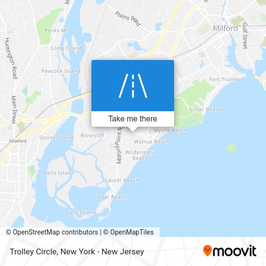 Mapa de Trolley Circle