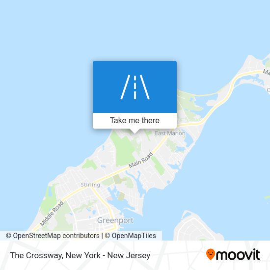 Mapa de The Crossway