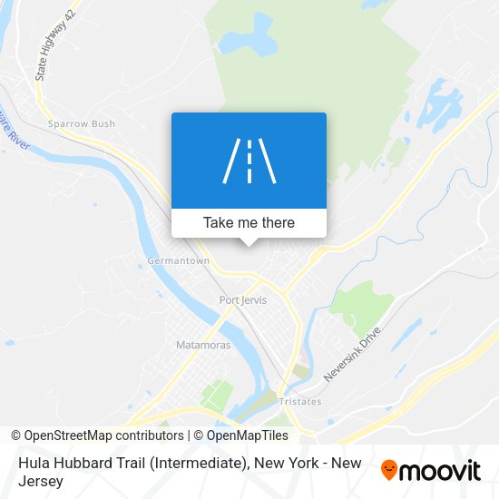 Hula Hubbard Trail (Intermediate) map