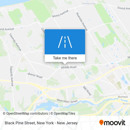 Mapa de Black Pine Street
