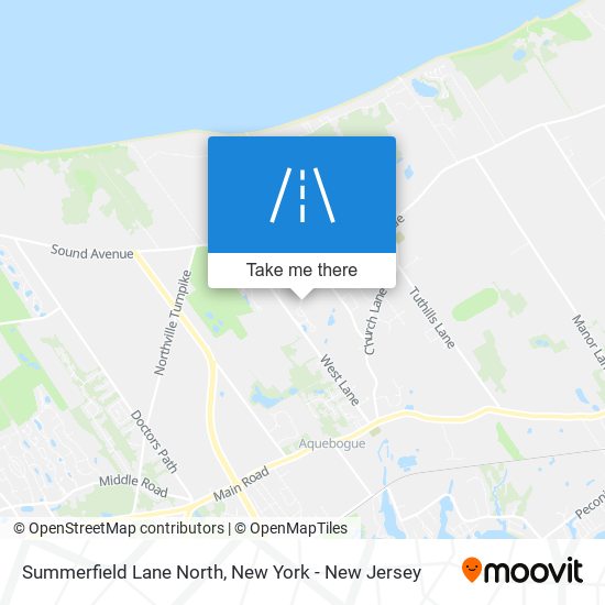 Summerfield Lane North map