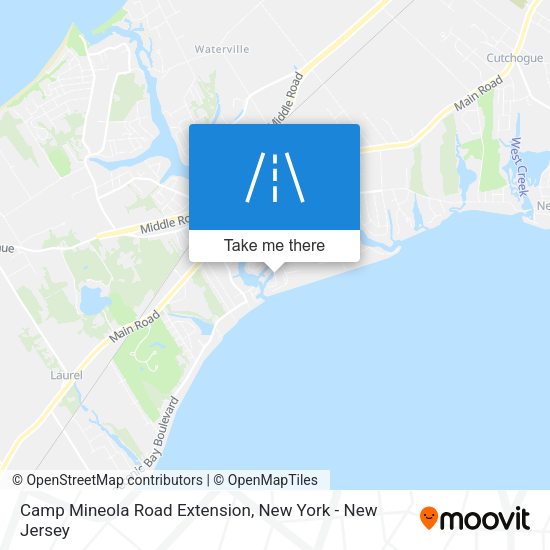 Mapa de Camp Mineola Road Extension