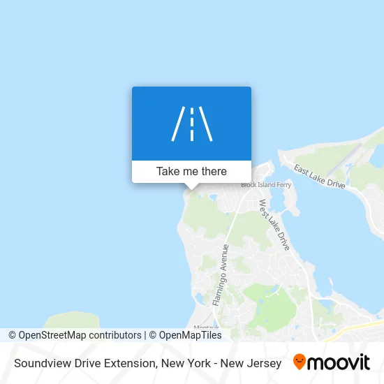 Soundview Drive Extension map