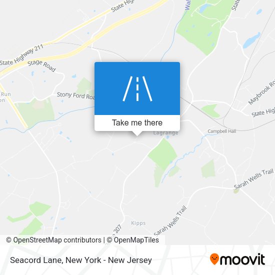 Mapa de Seacord Lane