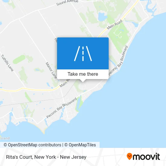 Rita's Court map