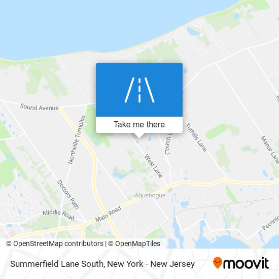 Summerfield Lane South map