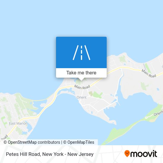 Mapa de Petes Hill Road