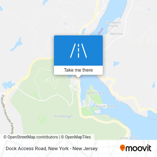 Dock Access Road map