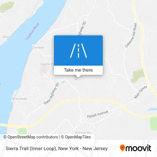 Sierra Trail (Inner Loop) map