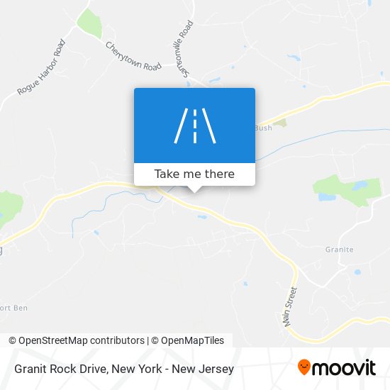 Granit Rock Drive map