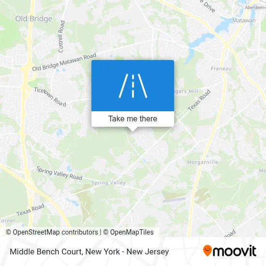 Middle Bench Court map