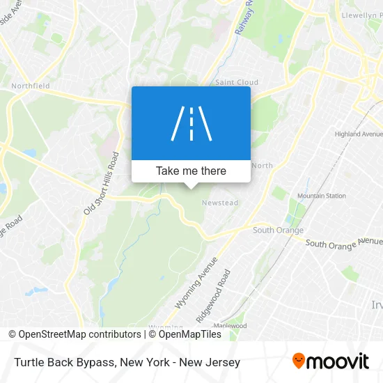 Turtle Back Bypass map