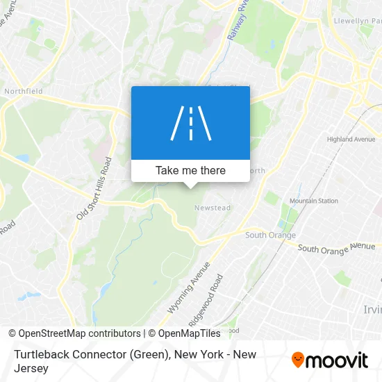 Turtleback Connector (Green) map