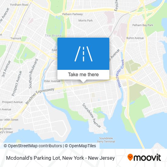 Mcdonald's Parking Lot map