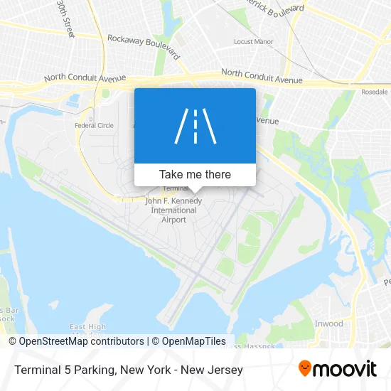 Terminal 5 Parking map