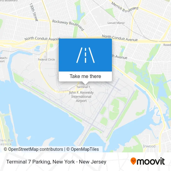 Terminal 7 Parking map