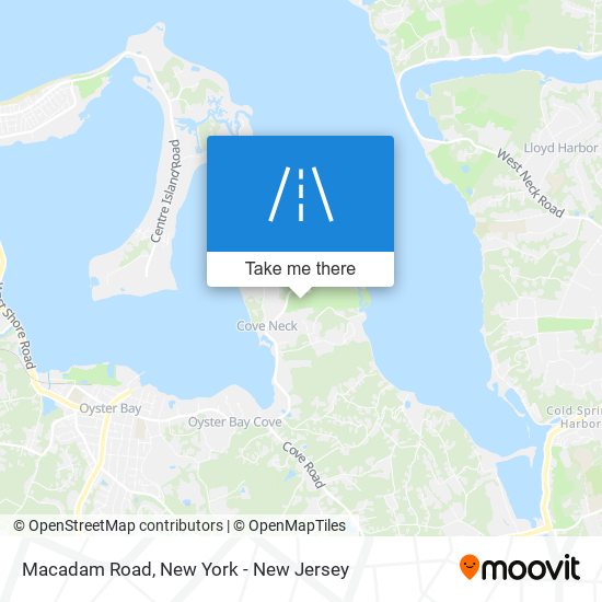 Mapa de Macadam Road