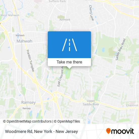 Mapa de Woodmere Rd