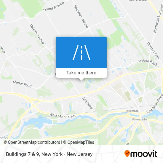 Buildings 7 & 9 map