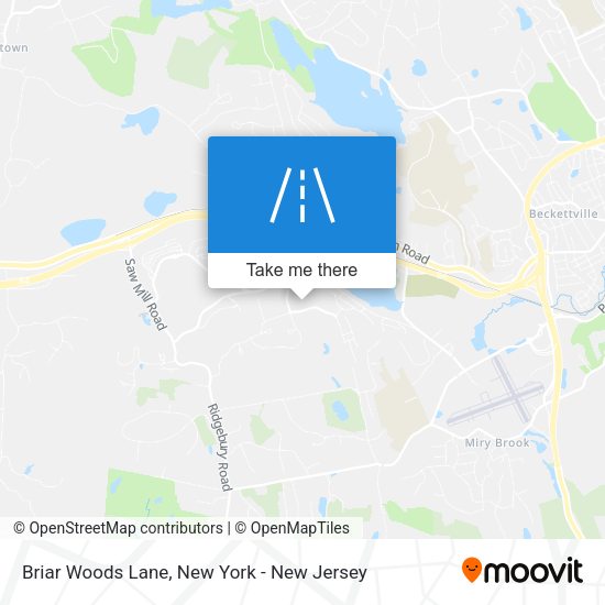 Mapa de Briar Woods Lane